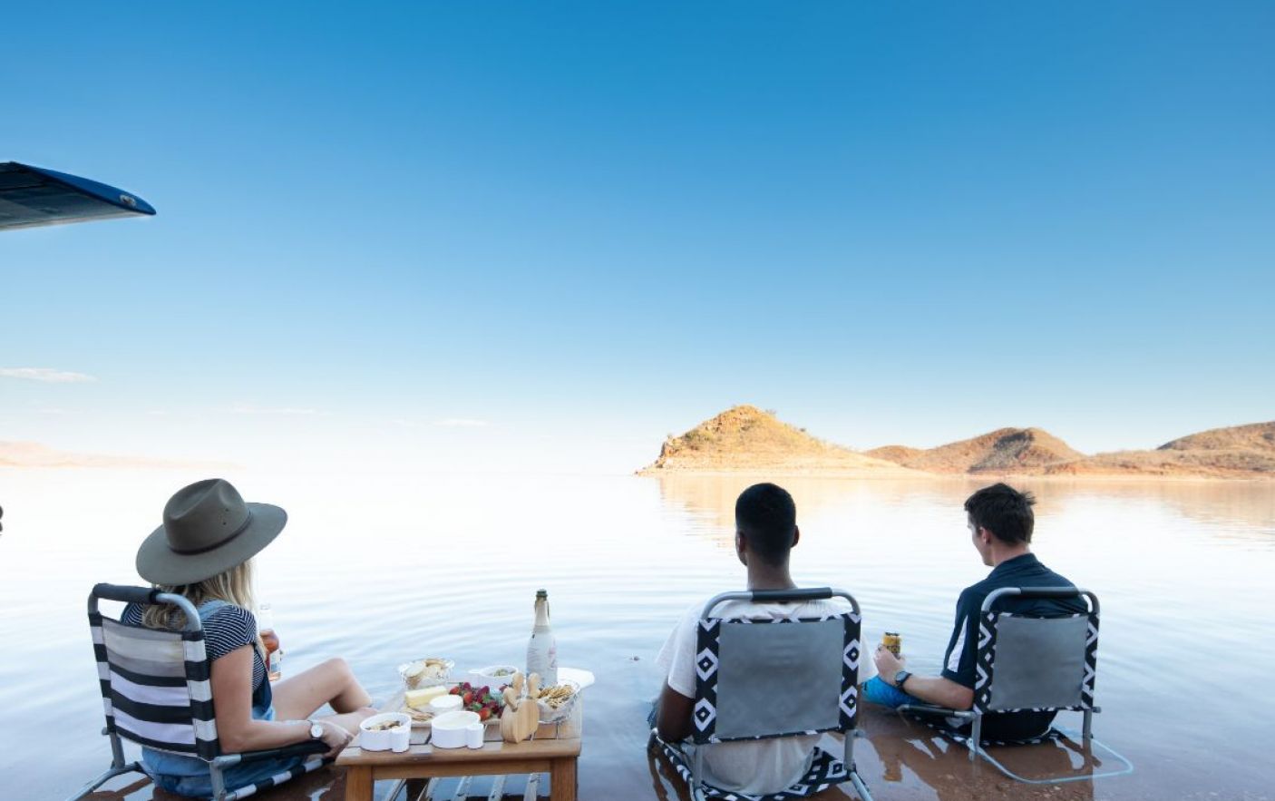 Seaplane Sunset Drinks on Lake Argyle